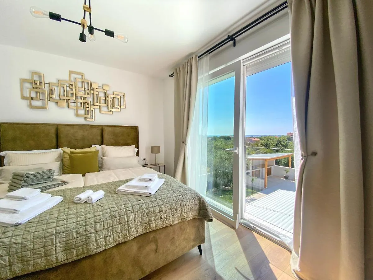 Galižana Apartvilla Zanna With Sea View For 4 People شقة